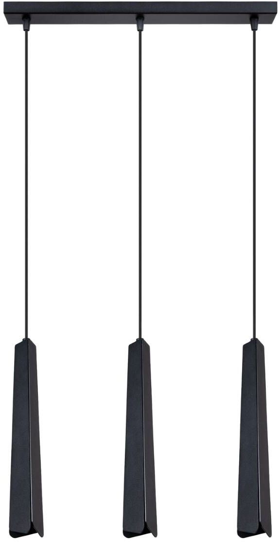 Sollux Lighting Prysm Pendelleuchte 3x8 W schwarz SL.1402