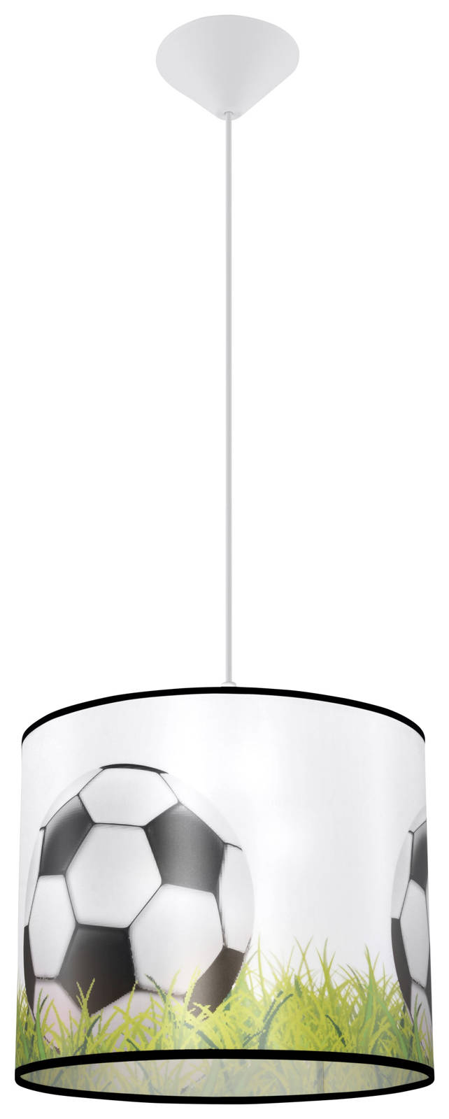 Sollux Lighting Piłka Pendelleuchte 1x15 W weiß-schwarz-grün SL.1428