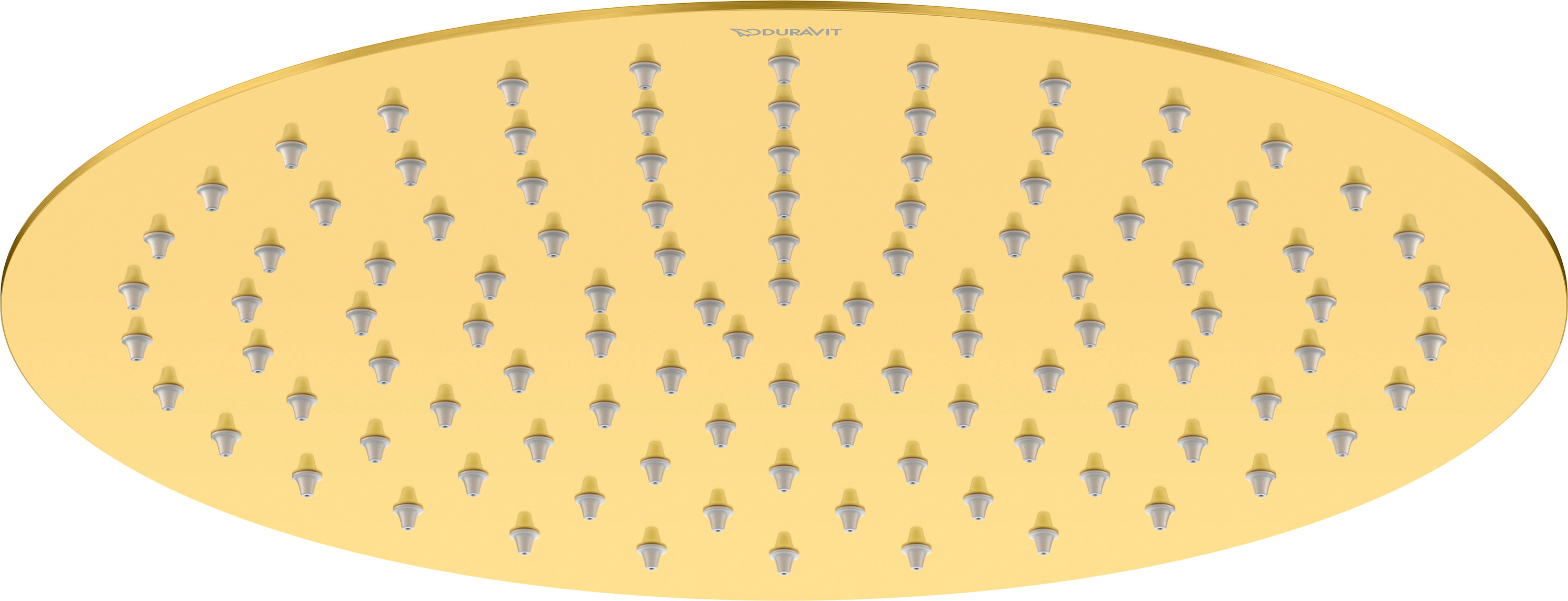 Duravit Kopfbrause 30x30 cm rund gold UV0660020034