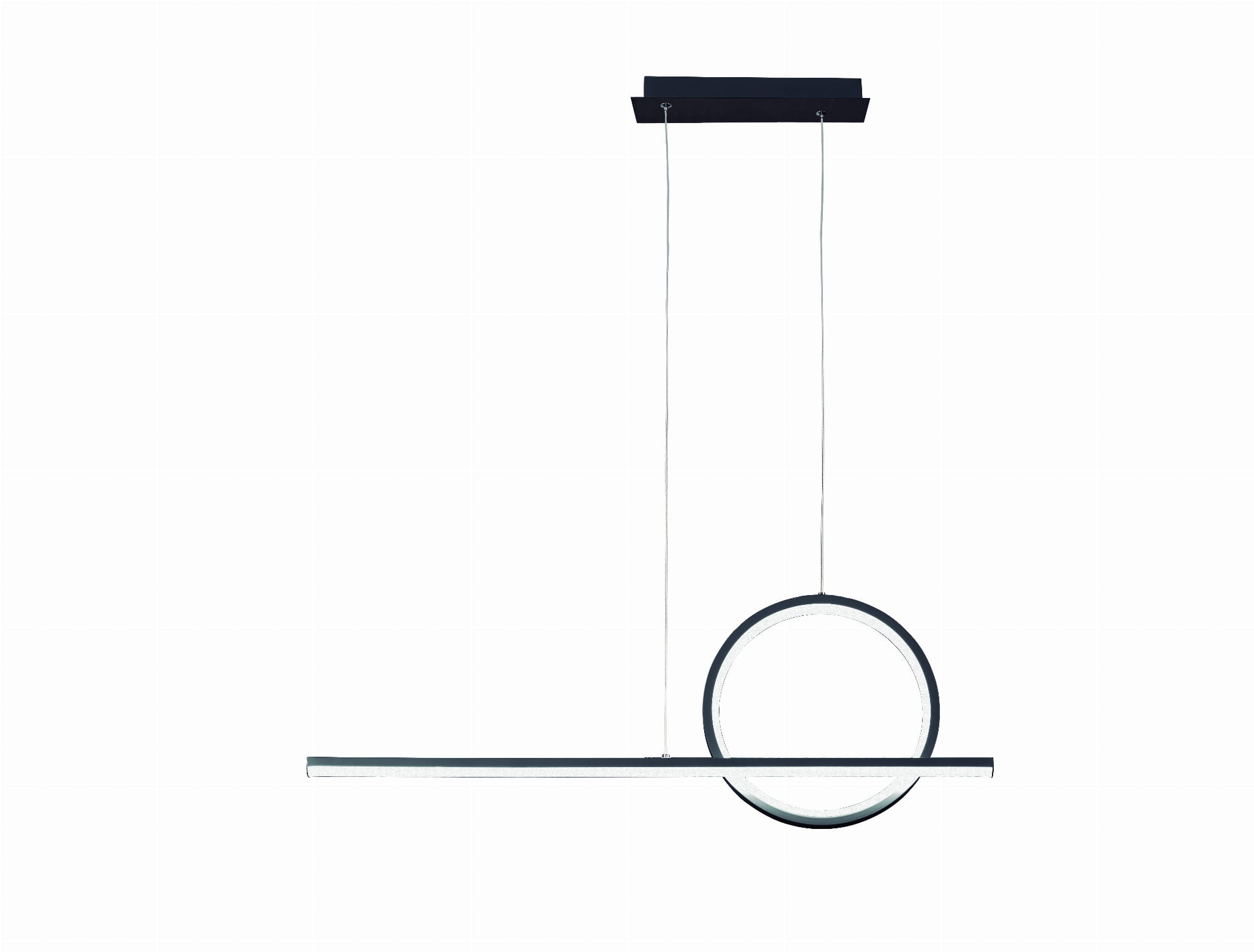 Mantra Kitesurf Pendelleuchte 1x30 W weiß-schwarz 7142