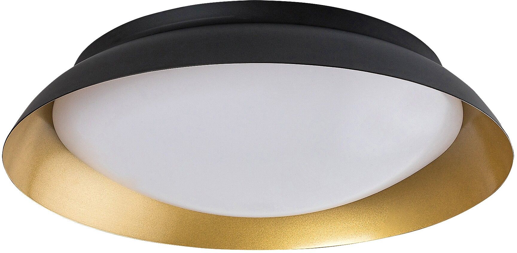 Rabalux Hafsa Deckenlampe 1x24 W schwarz-gold 71187