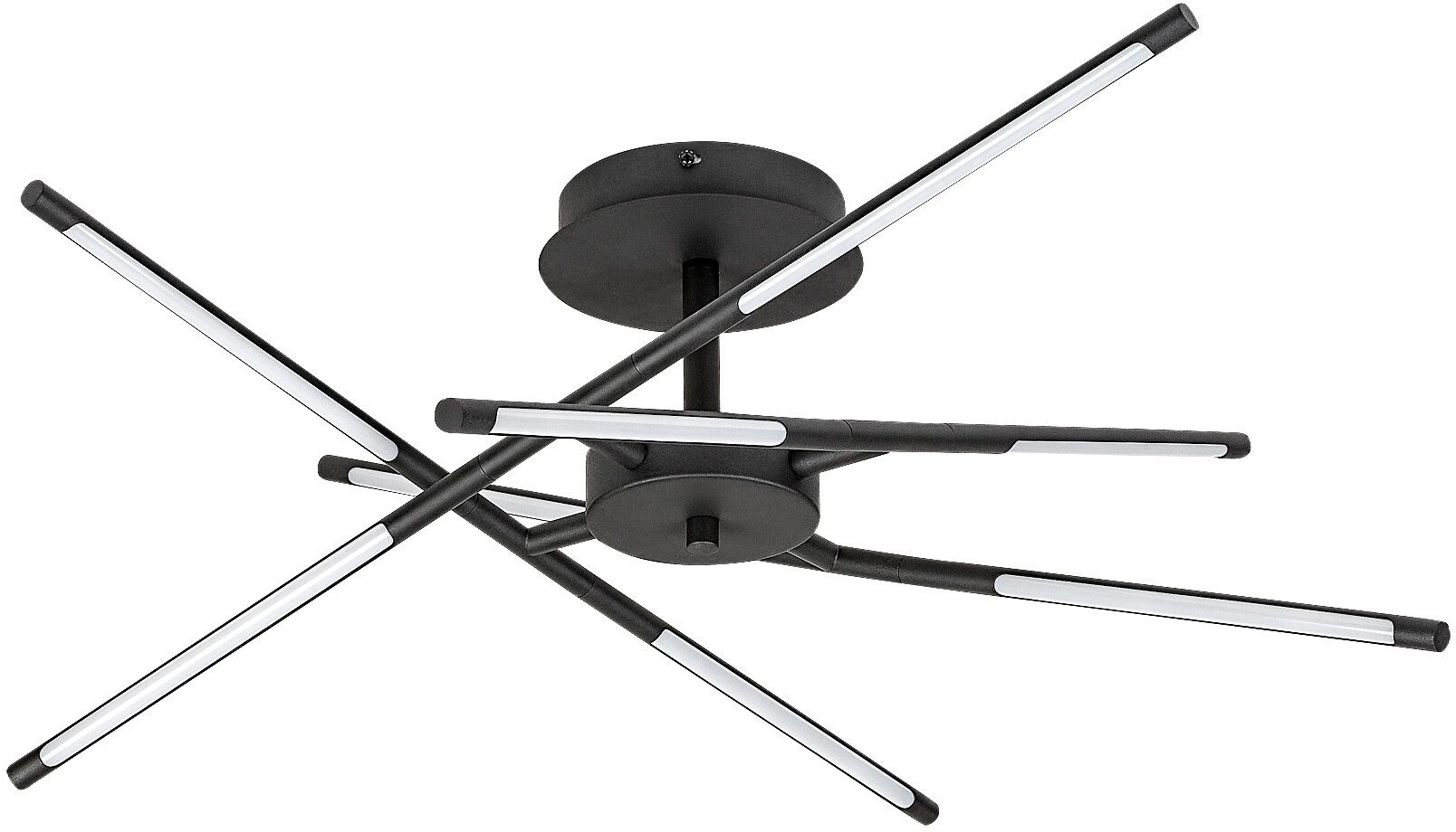 Rabalux Henli Deckenlampe x30 W weiß-schwarz 71056