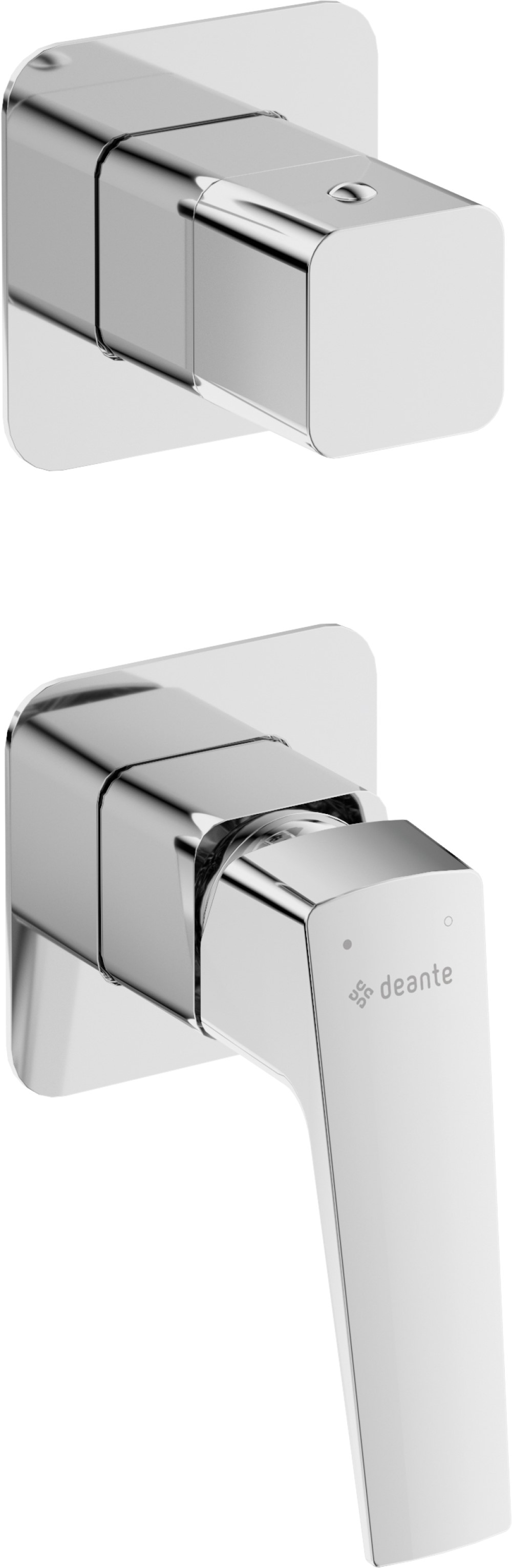 Deante Blur Badewannen- und Duscharmatur Unterputz chrom BQL_044P