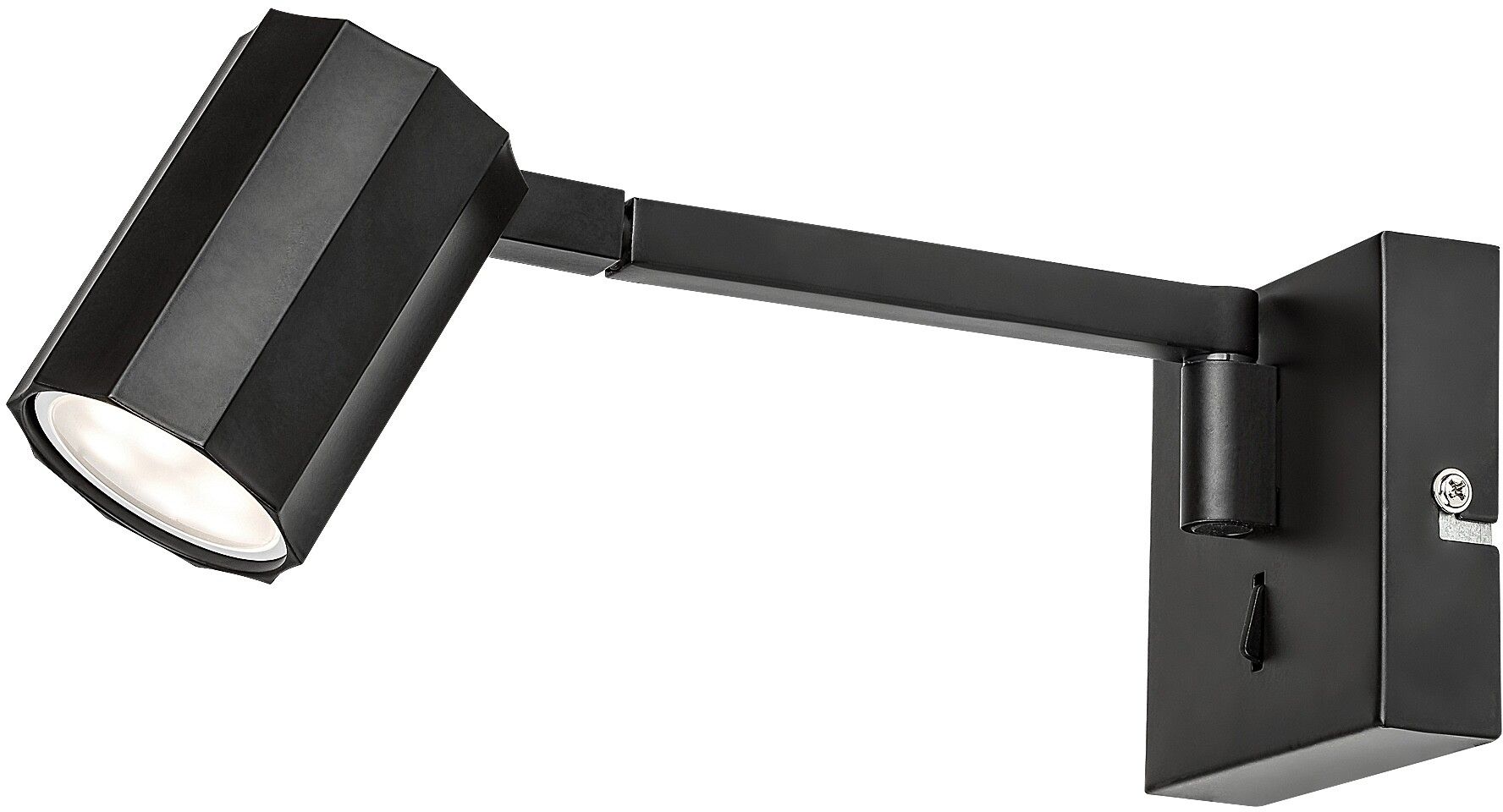 Rabalux Karter Leuchter 1x5 W schwarz 73027