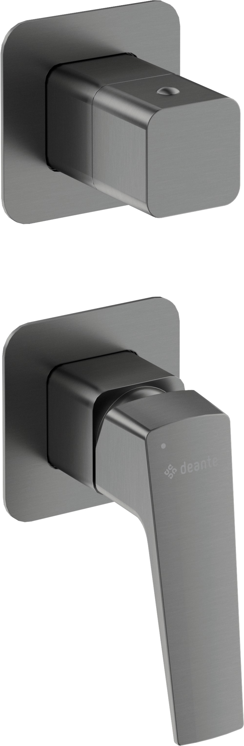 Deante Blur Badewannen- und Duscharmatur Unterputz graphit BQL_D44P