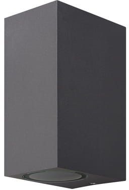 Mantra Kandanchu Außenwandleuchte 2x10 W grau 6514