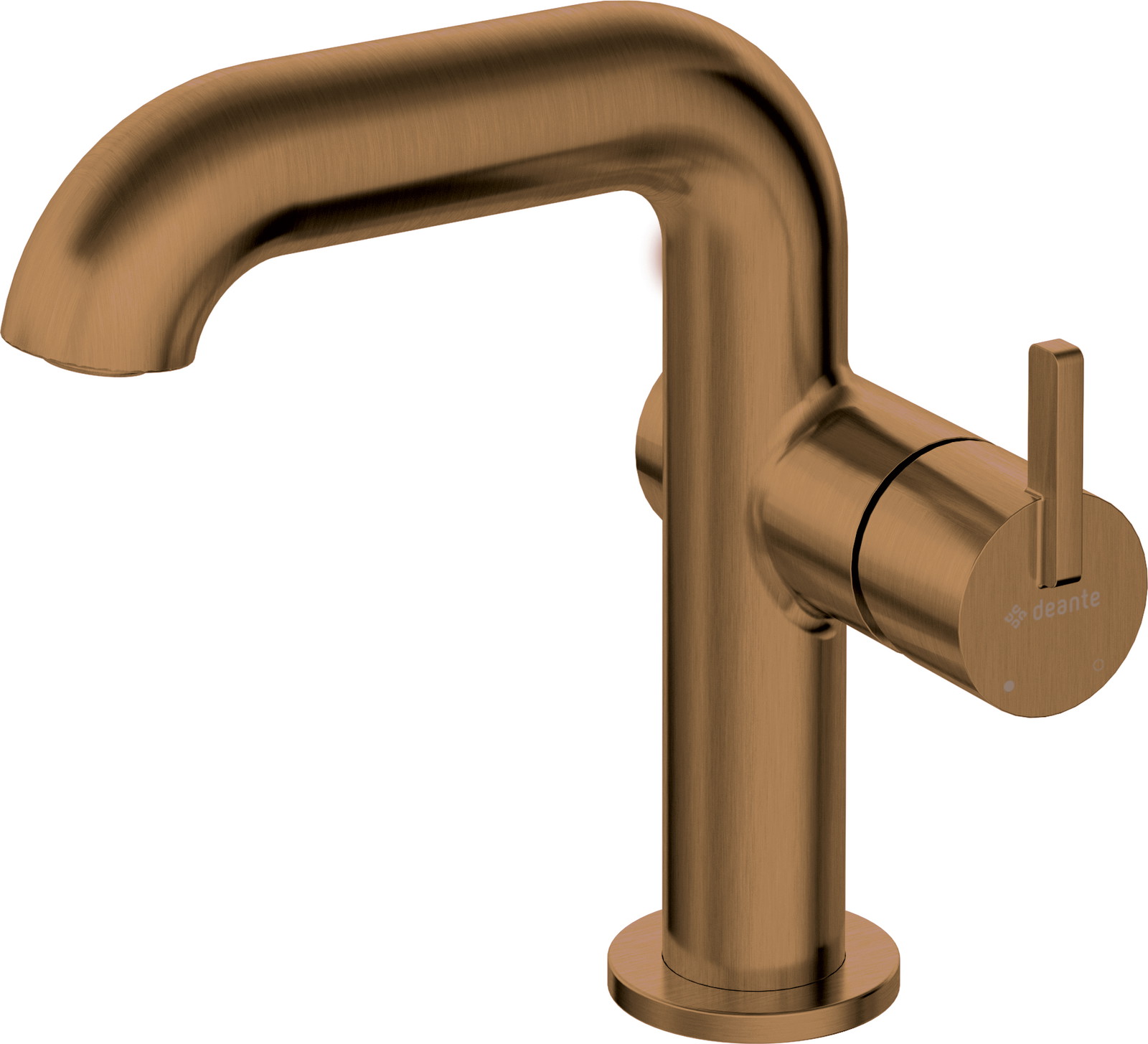 Deante Silia Waschtischarmatur Stehend antikes messing/bronze BQS_C24M