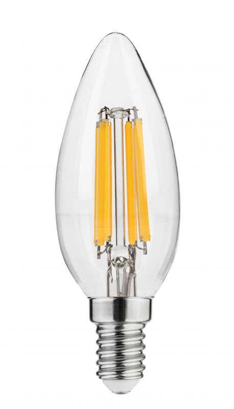 GTV LED-Glühbirne 1x5.8 W 4000 K E14 LD-C35FLE6-40