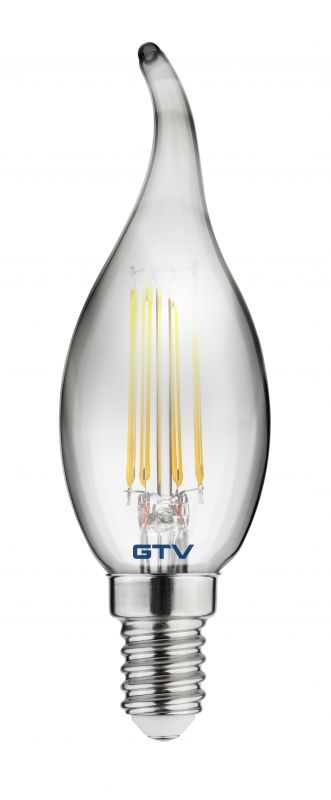 GTV LED-Glühbirne 1x4 W 2700 K E14 LD-C35FEP4-30L