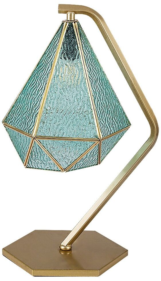 Rabalux Norah Tischlampe 1x40 W gold-blau 74200