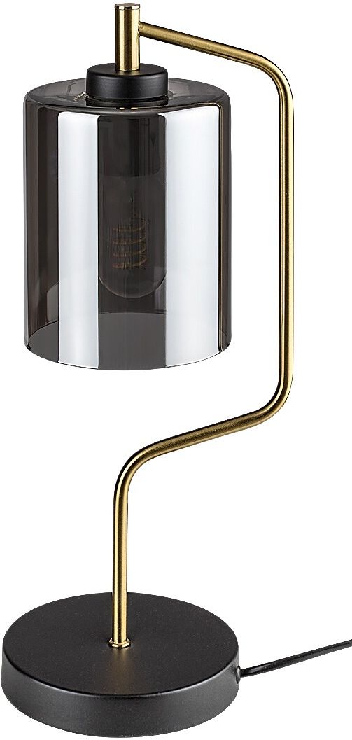 Rabalux Perez Tischlampe 1x40 W schwarz-verraucht 74202