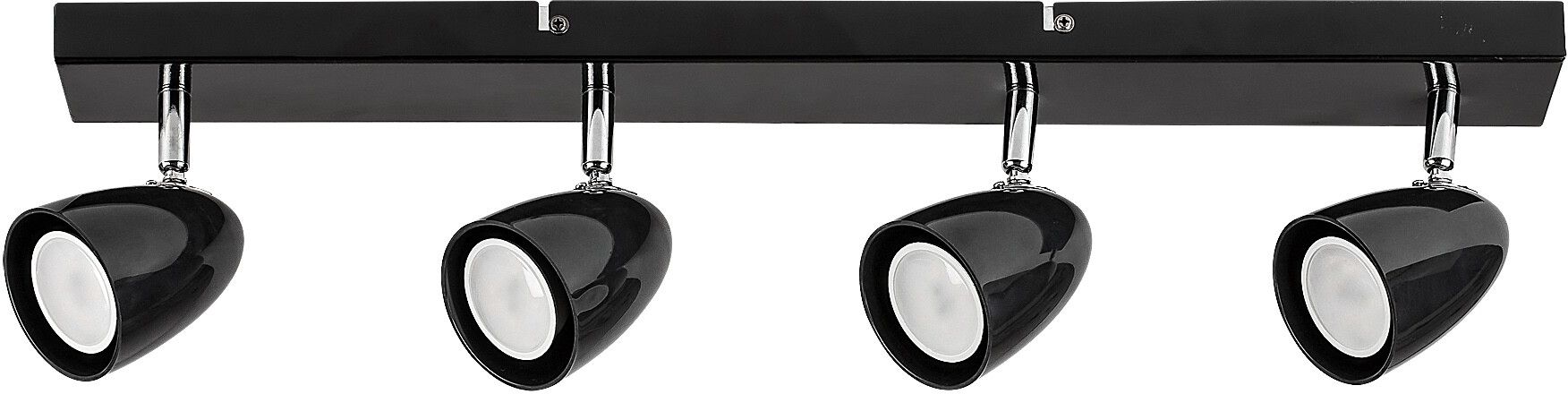 Rabalux Perico Deckenlampe 4x5 W schwarz 73021