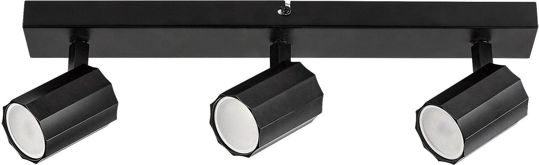 Rabalux Rogelio Deckenlampe 3x5 W schwarz 73025