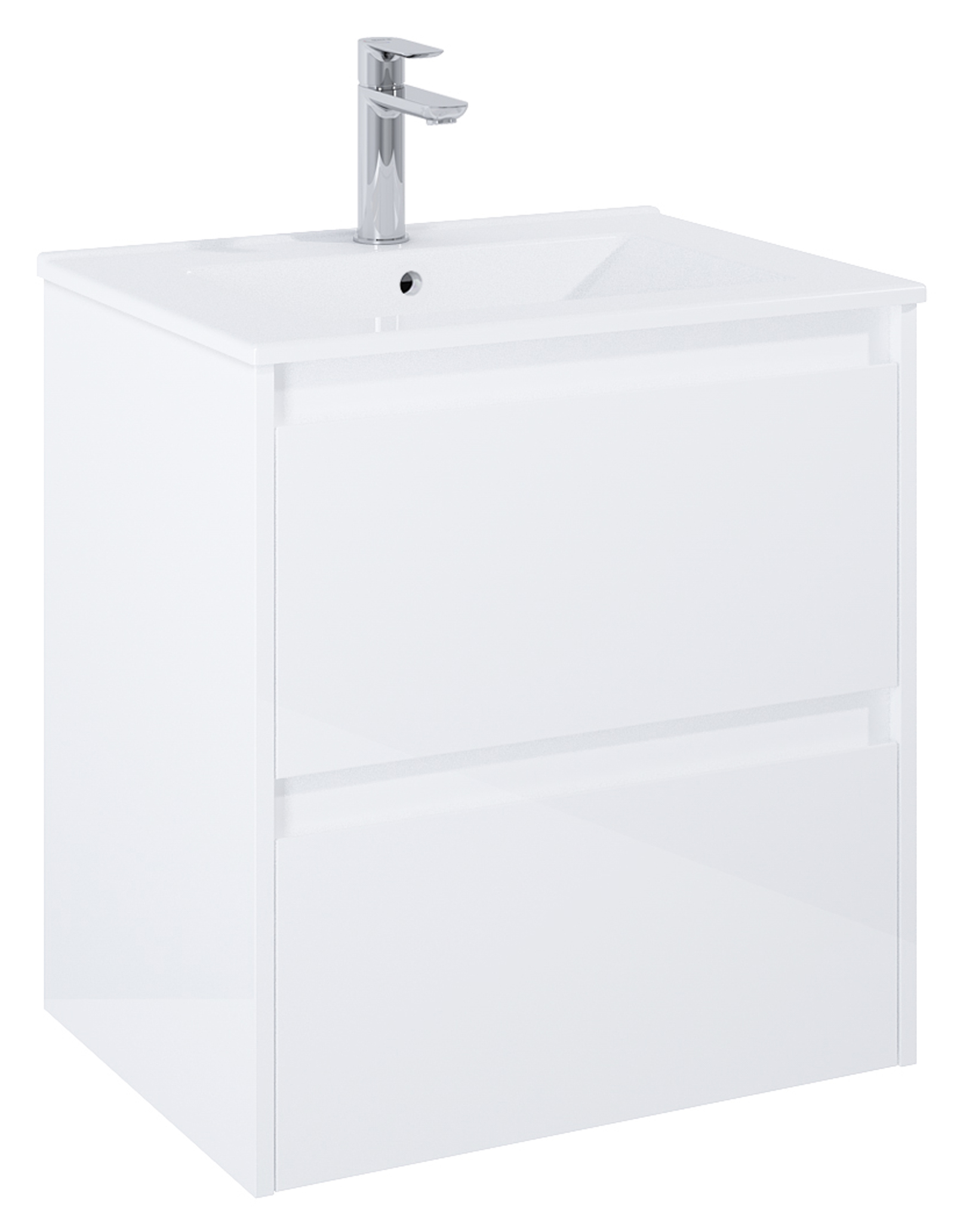 Roca Claudia Kabinett 60x45.6x63.5 cm Unterschrank hängend weiß A857794806