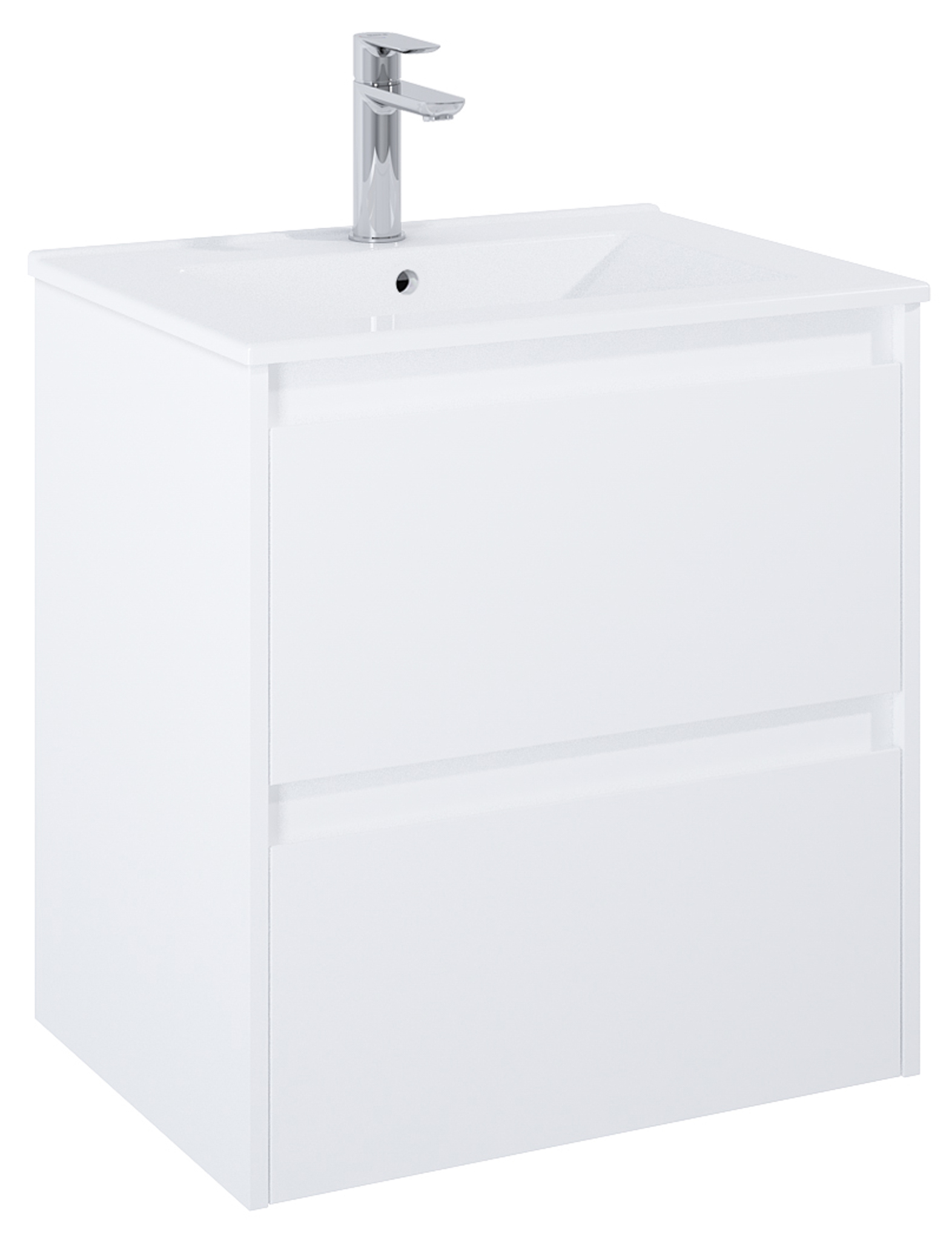 Roca Claudia Kabinett 60x45.6x63.5 cm Unterschrank hängend weiß A857794529