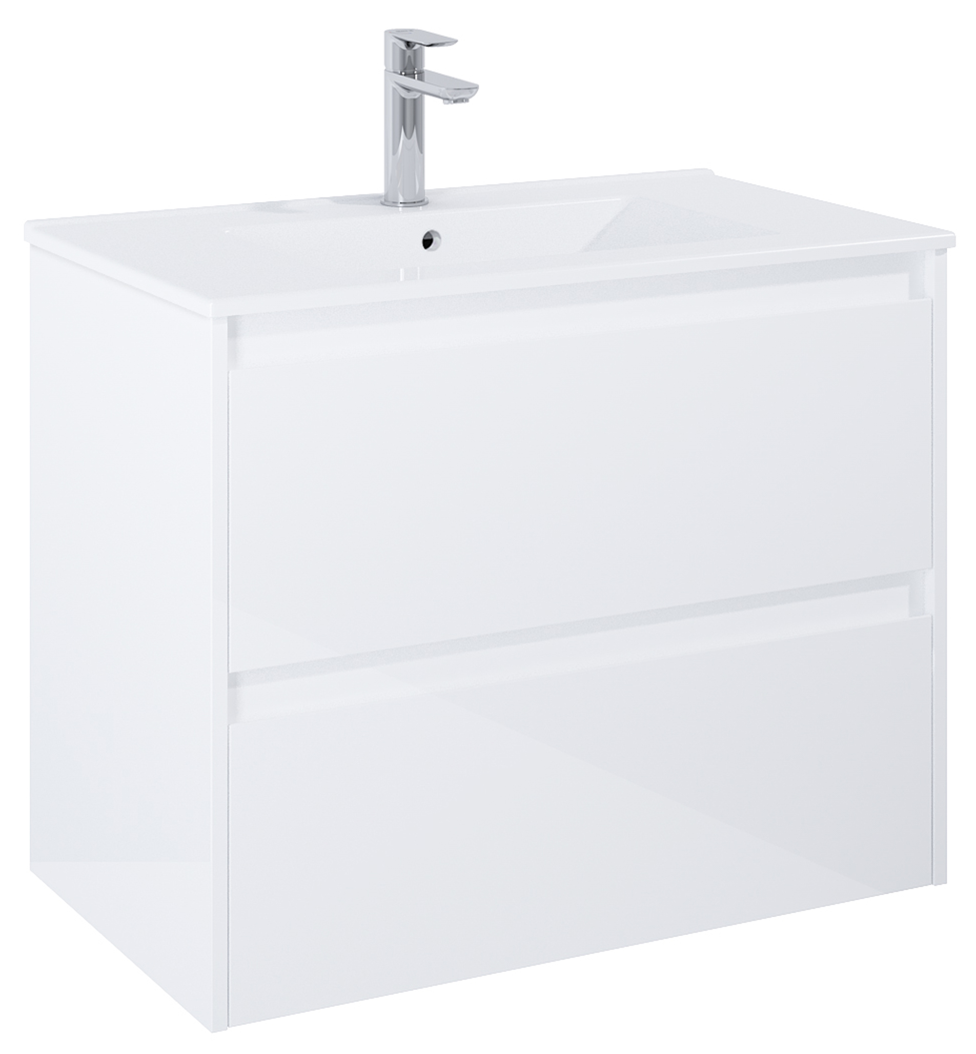 Roca Claudia Kabinett 80x45.6x63.5 cm Unterschrank hängend weiß A857795806