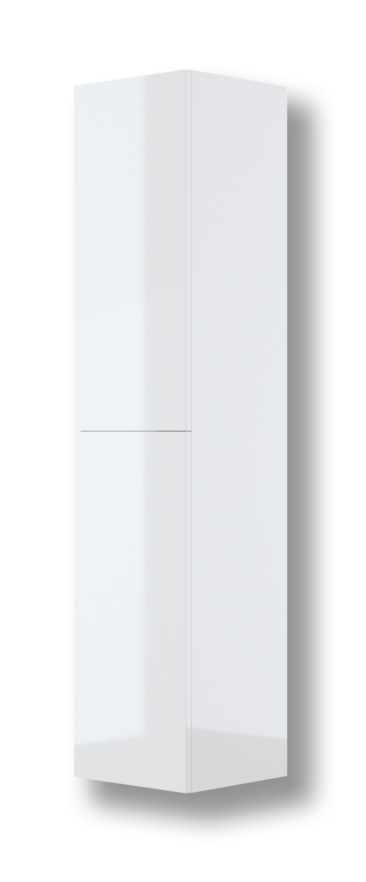 Deante Prizma Kabinett 35x35x160 cm Seitenschrank hängend weiß SDI_6SL1