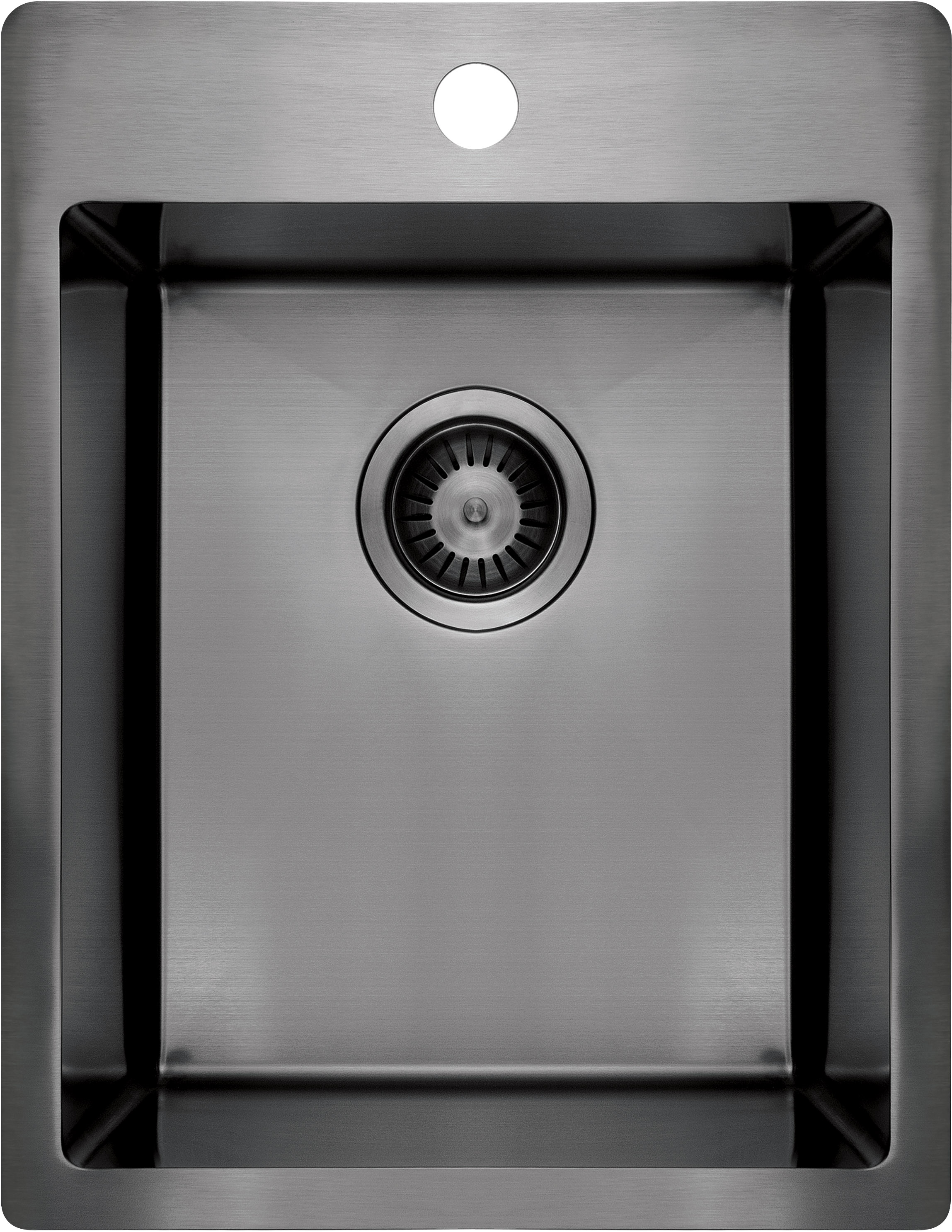 Deante Olfato stahlspüle 50.5x39 cm graphit ZPO_D10E