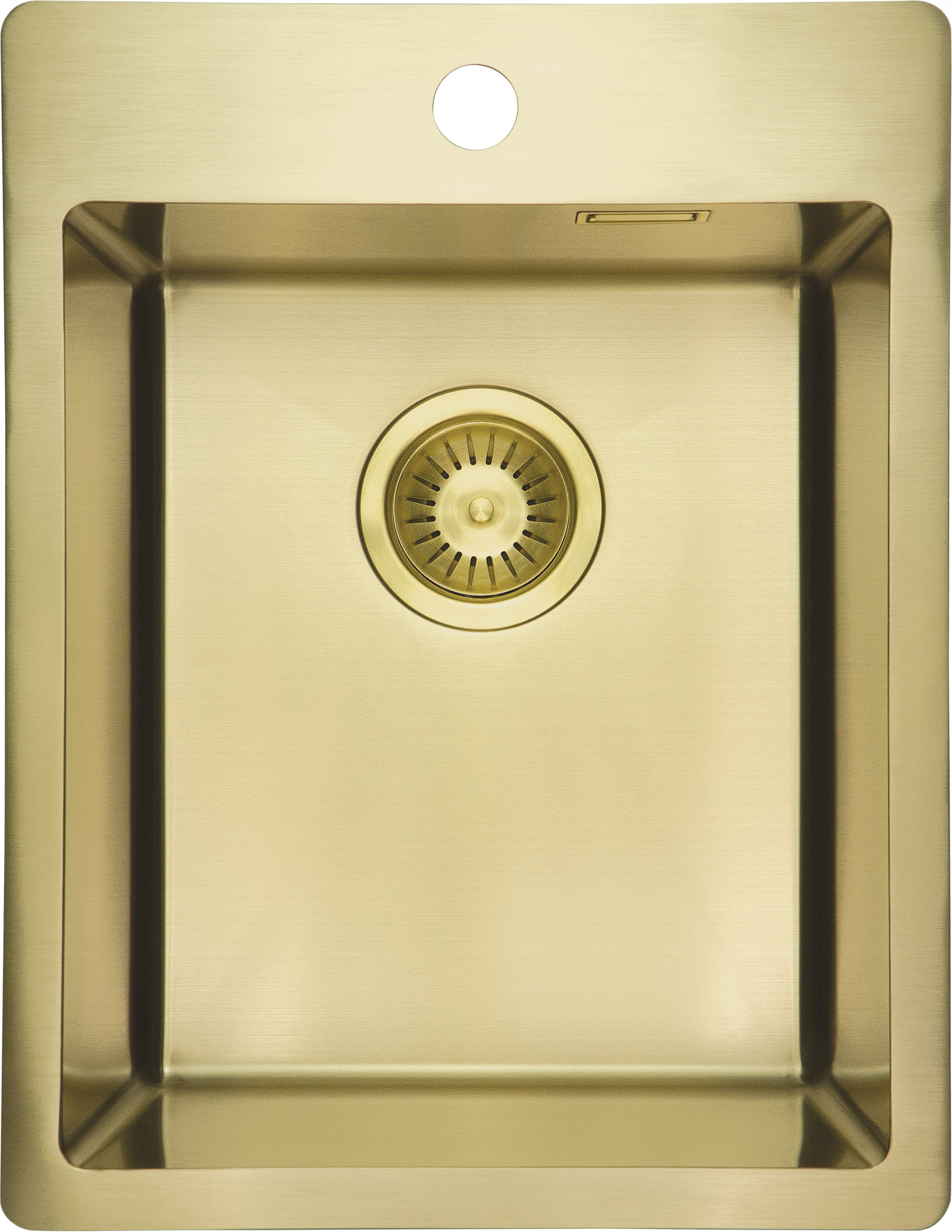 Deante Olfato stahlspüle 50.5x39 cm gold ZPO_R10E