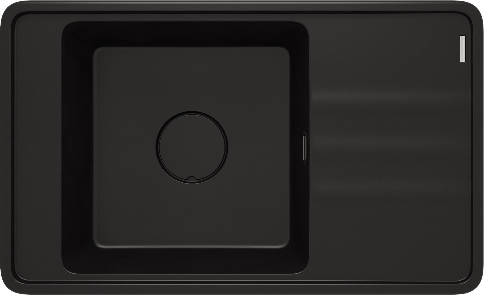 Deante Momi Granitspüle 82x50 cm schwarz ZKM_N11B