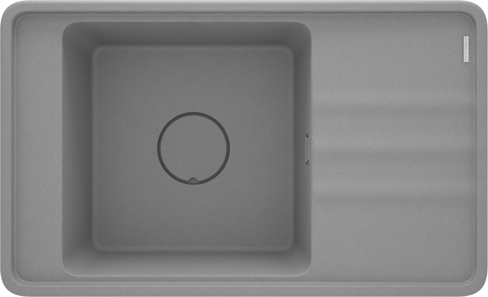 Deante Momi granitspüle 82x50 cm grau/graphit/onyx ZKM_S11B