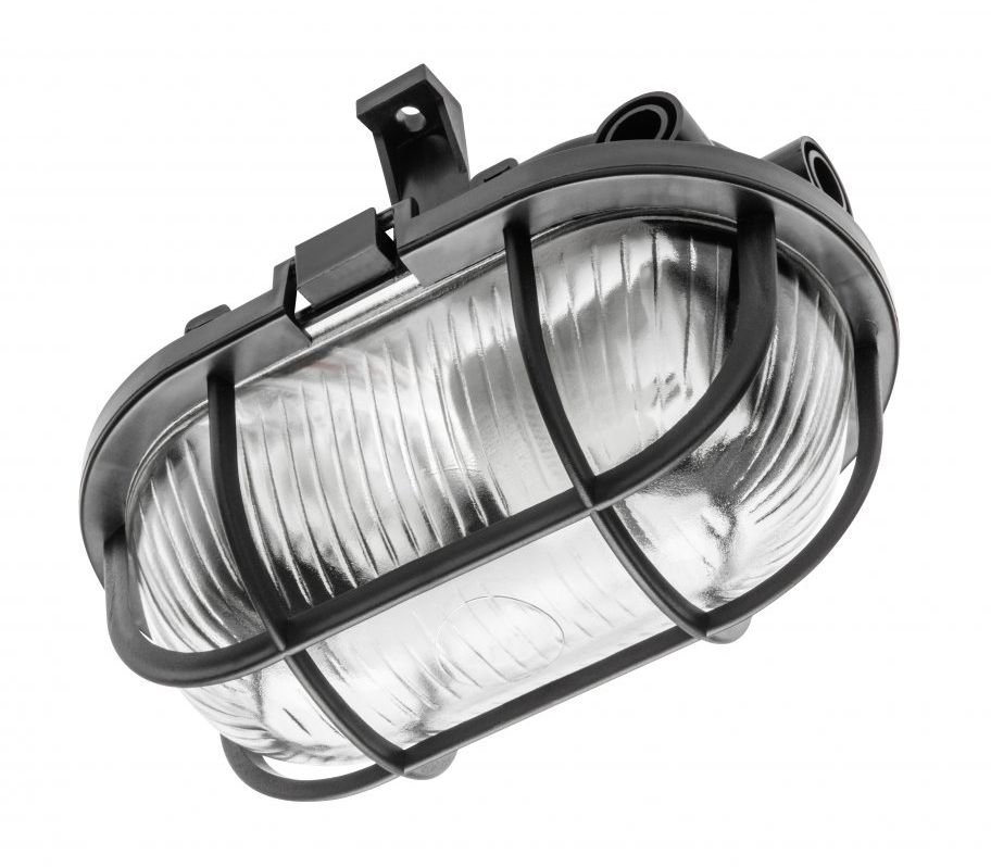 GTV Sanguesa Decke 1x40 W schwarz OS-KAY060-10