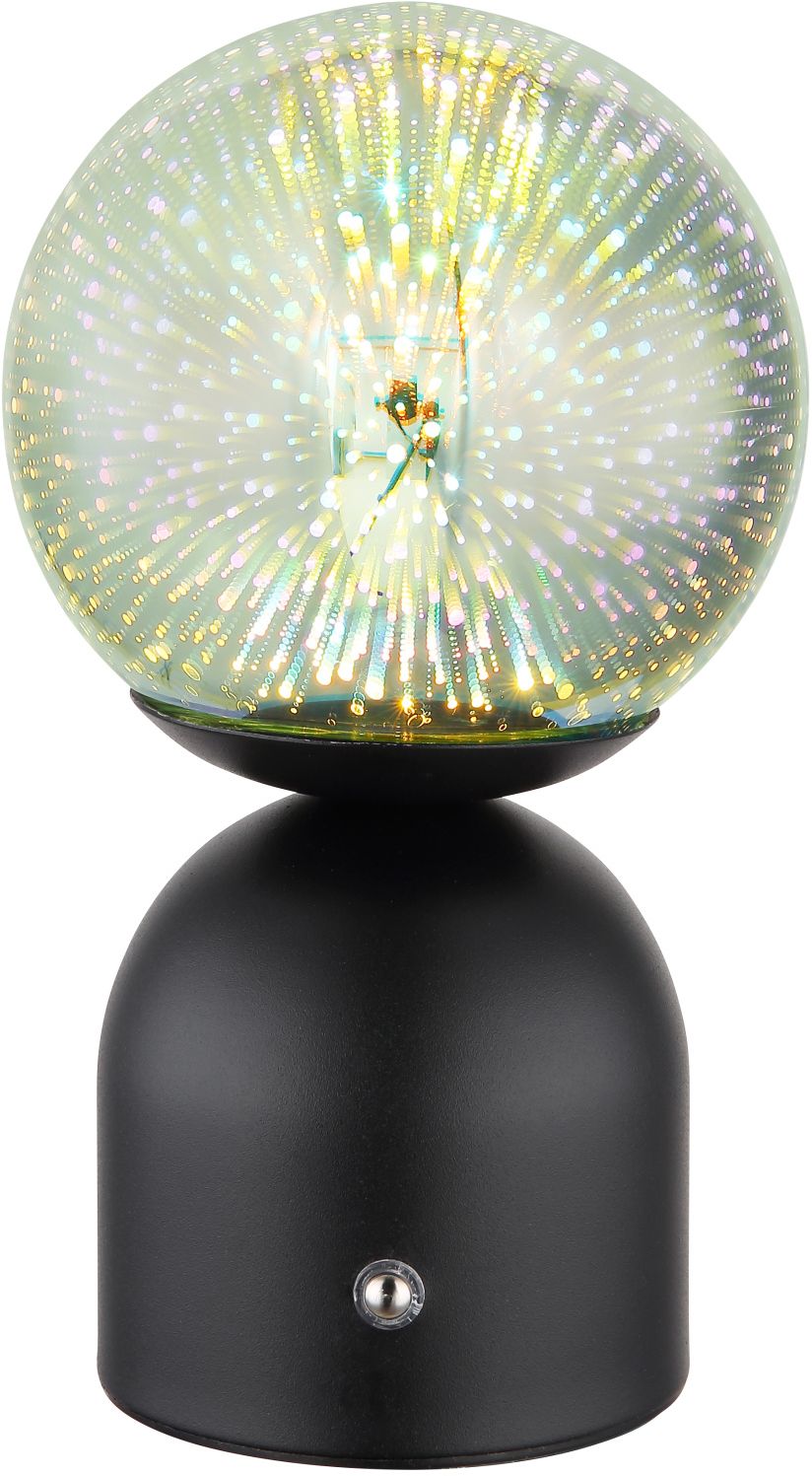 Globo Lighting Julsy Tischlampe 1x2.5 W schwarz 21006SS