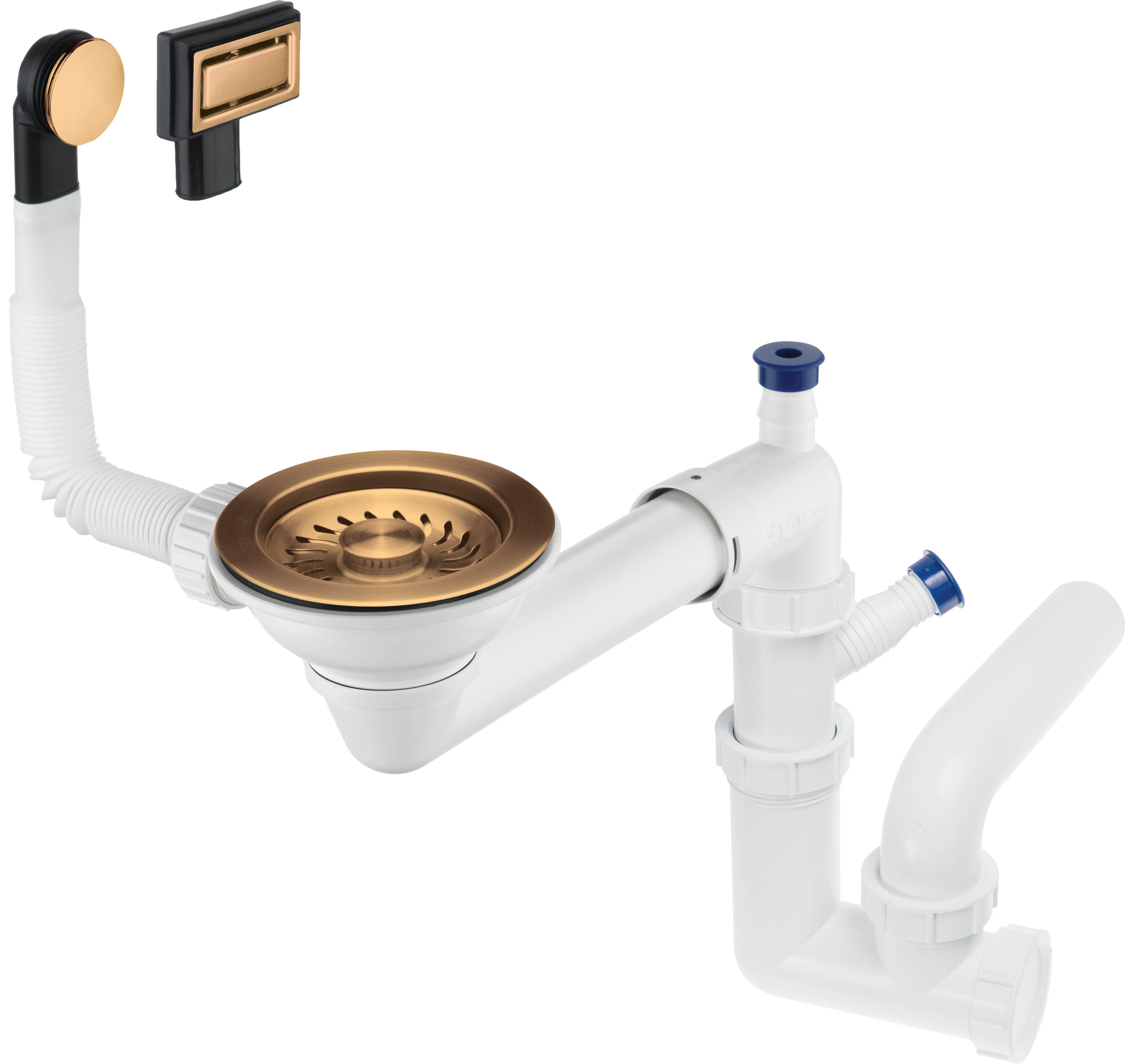 Deante Space Saver Siphon für Waschbecken ZXY_C949