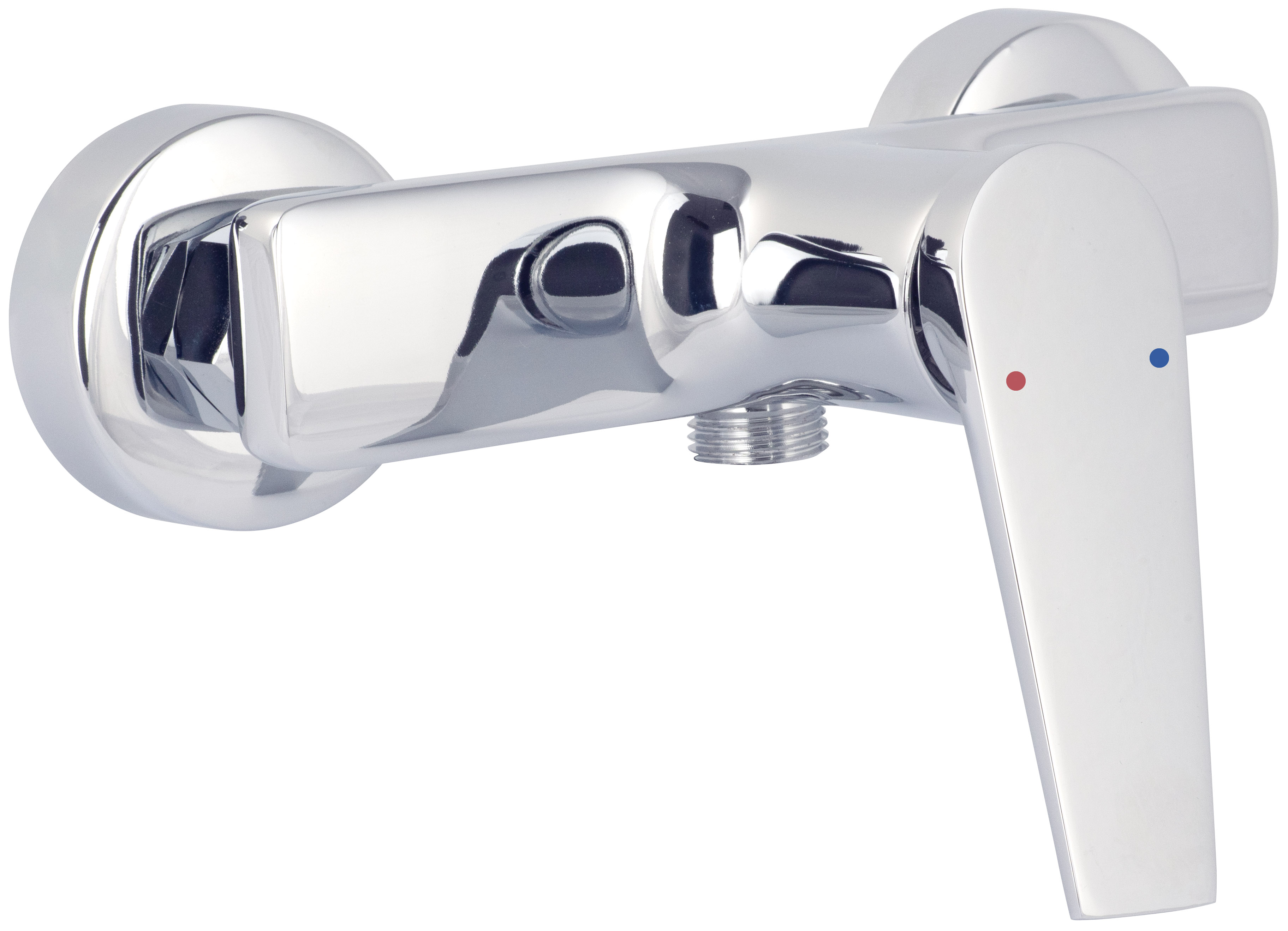 Deante Ivo Duschbatterie Wandmontage chrom BLI_040M