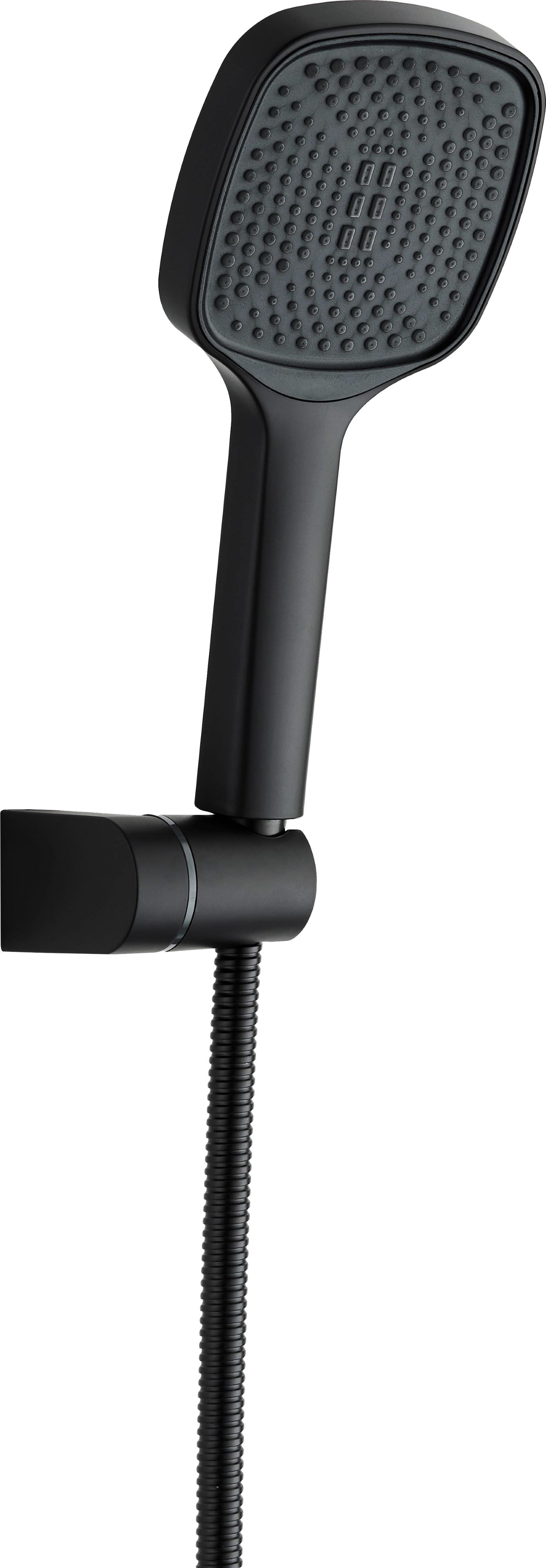 Deante Maro Duschset Wandmontage schwarze Matte NLO_N41K