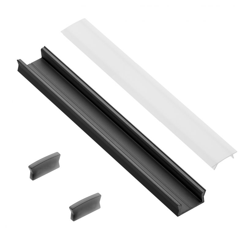 GTV Glax Profil für LED-Streifen PA-ZGLAXMNKOMZ-20M