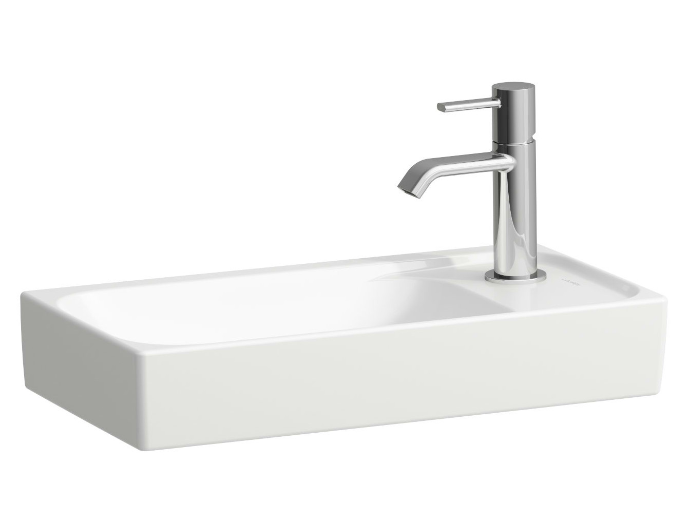 Laufen Meda Waschbecken 46x23.5 cm rechteckig Klassisch-Möbel weiß glanz H8151134001141