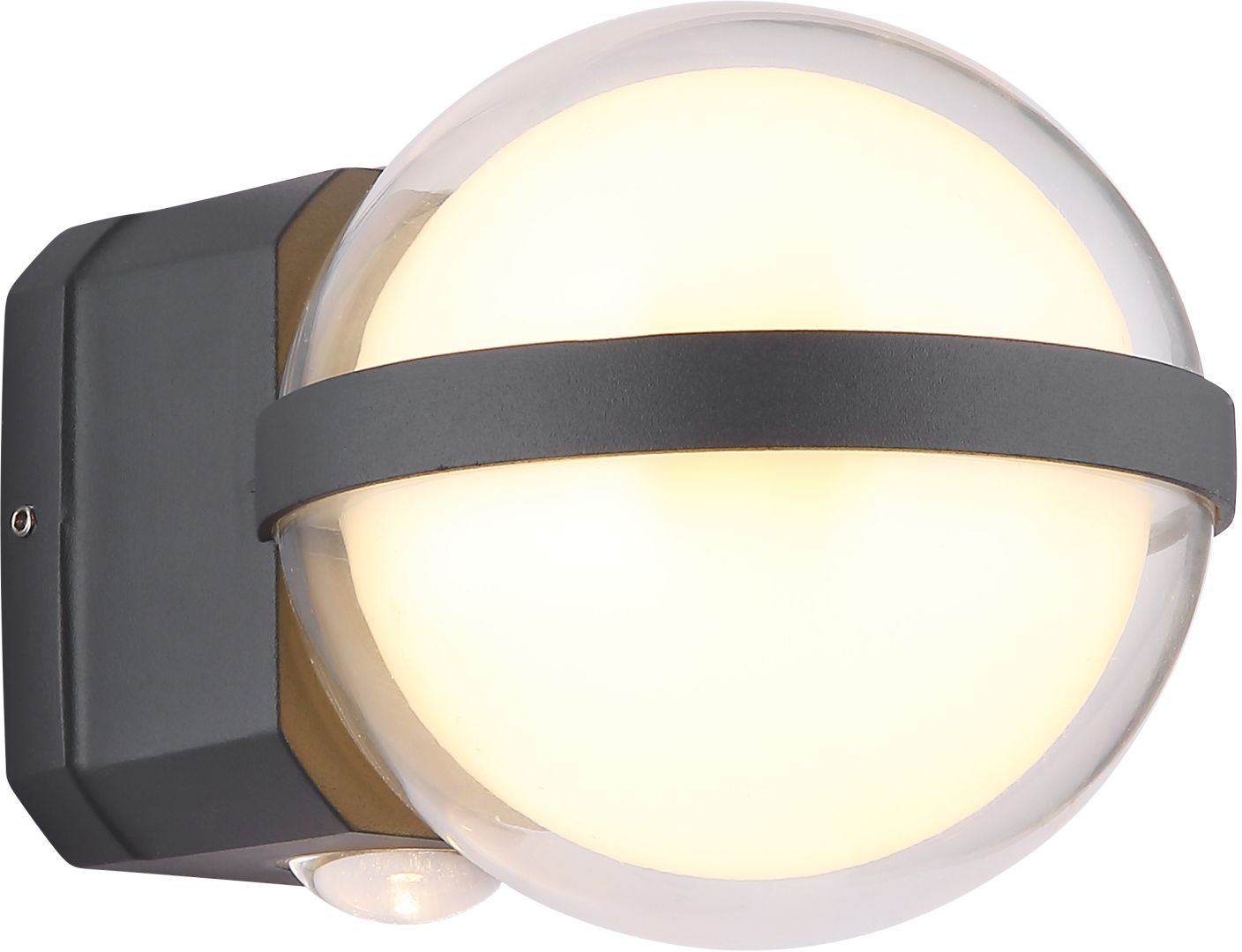 Globo Lighting Illi Außenwandleuchte 1x12 W weiß-anthrazit 34157