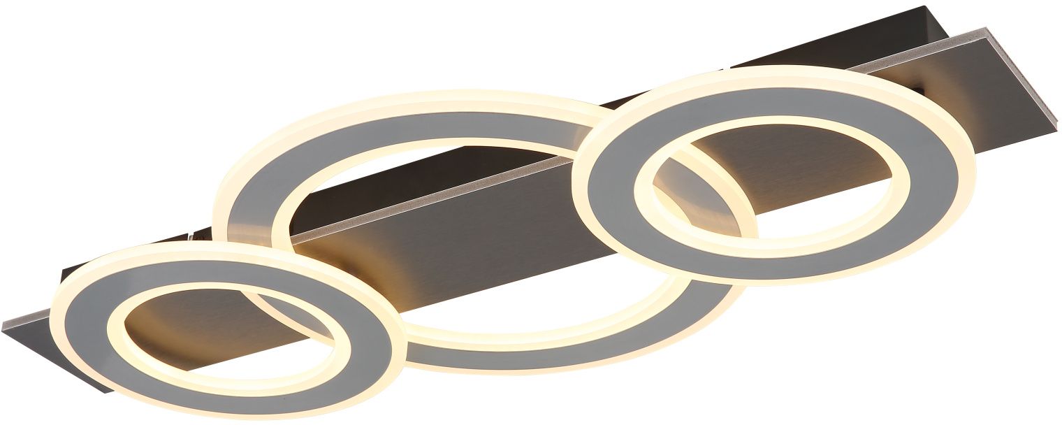 Globo Lighting Jayden Deckenlampe 1x50 W weiß-schwarz 48034-50