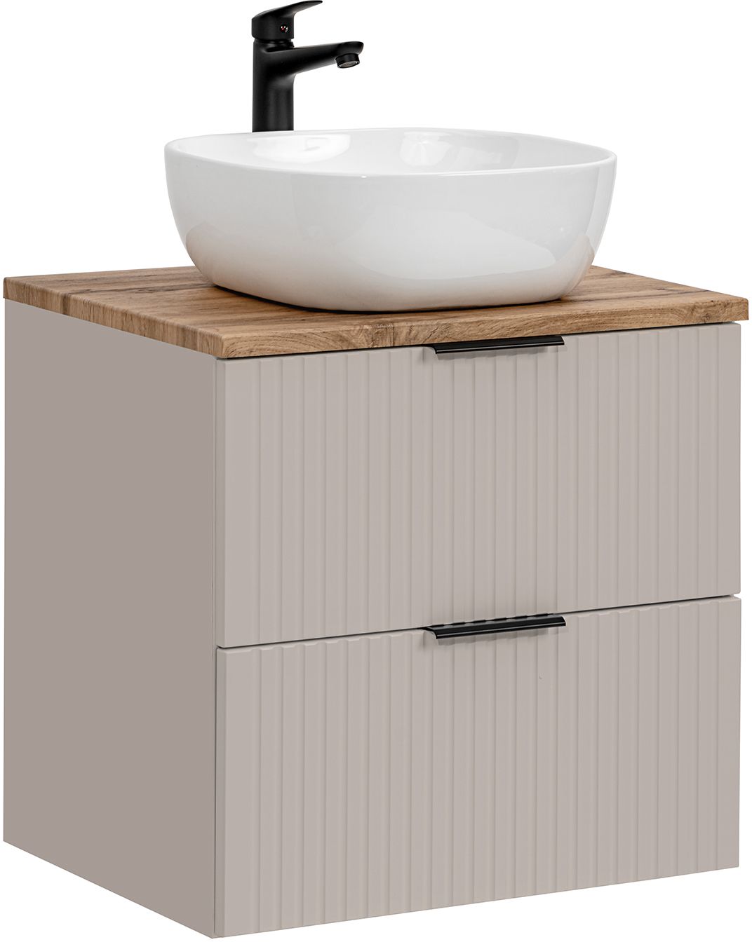 Set Kabinett Comad Adel Cashmere ADEL CASHMERE 82-60-2S, Waschbecken Comad Smile UM-6252SMILE40DP, BLAT UN. 89-60-B WOTAN