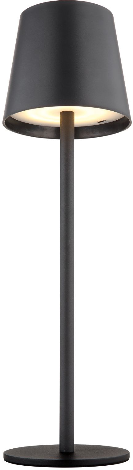 Globo Lighting Vannie Tischlampe 1x3 W weiß-schwarz 58438G