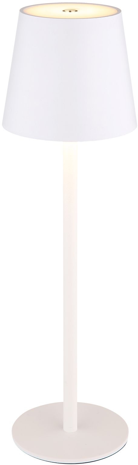 Globo Lighting Vannie Tischlampe 1x3 W weiß 58438W