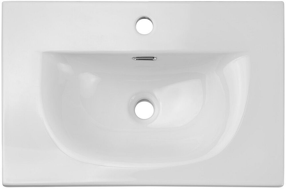 Comad Sky 3 Waschbecken 60x40 cm rechteckig Einbauwaschbecken weiß SKY 3 60CM DP (E-8099-3-60)