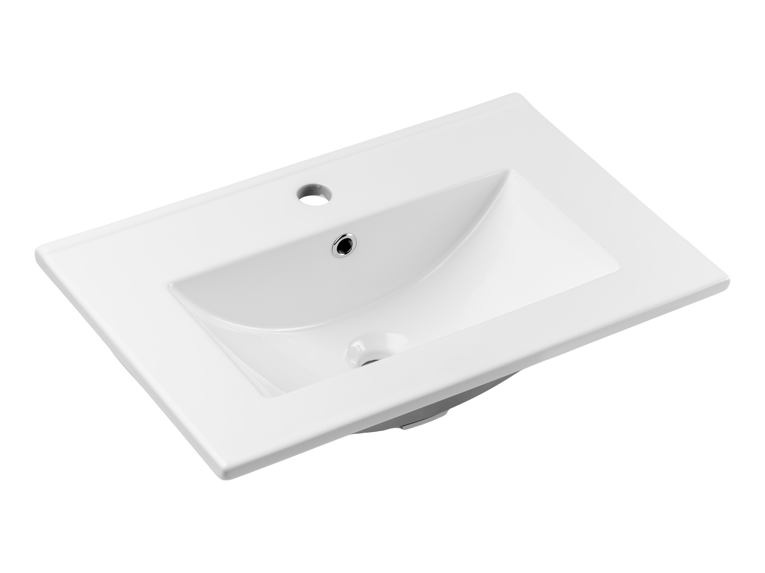 Comad Dance White Waschbecken 61x40 cm rechteckig Möbel weiß UM-2060RB DANCE 60-DP