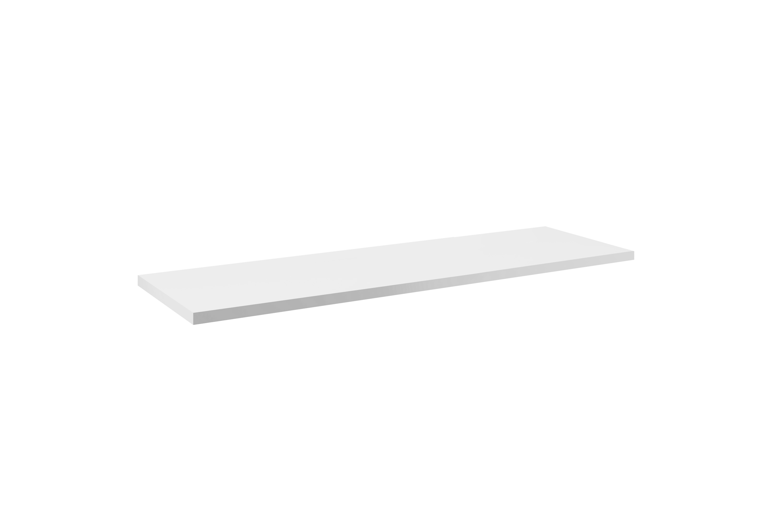 Comad Nova White Arbeitsplatte 120x40 cm weiß NOVA WHITE 89-120