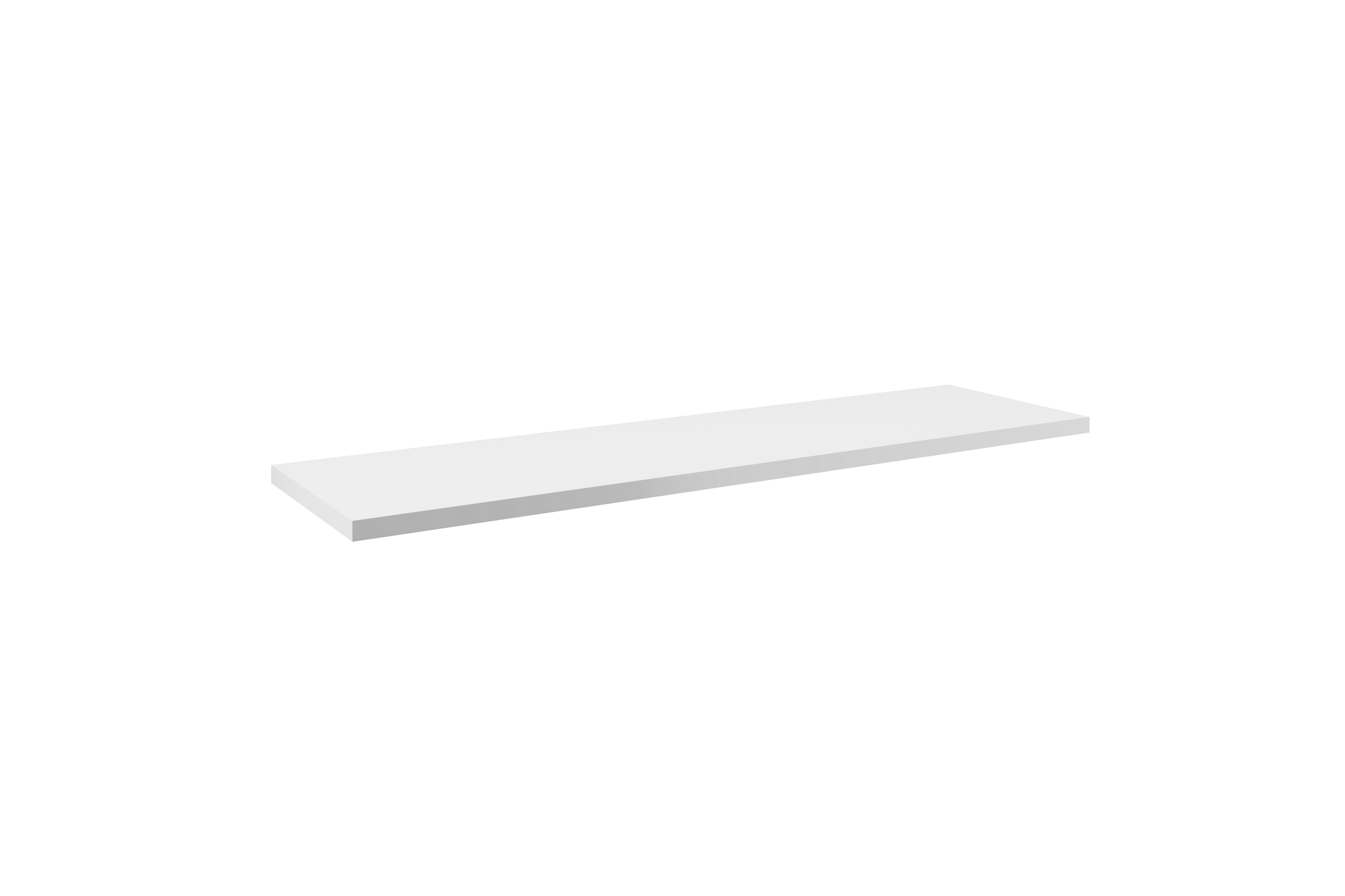 Comad Nova White Arbeitsplatte 140x40 cm weiß NOVA WHITE 89-140