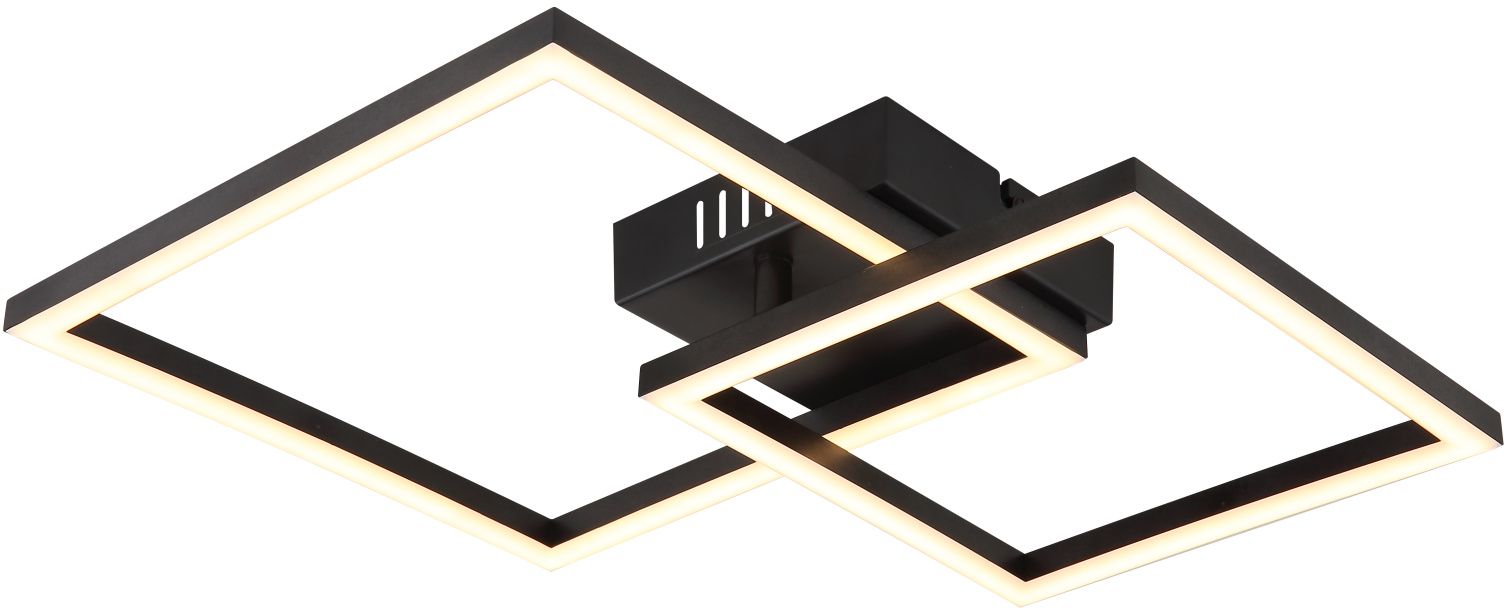 Globo Lighting Tyler Deckenlampe 1x20 W schwarz 672842