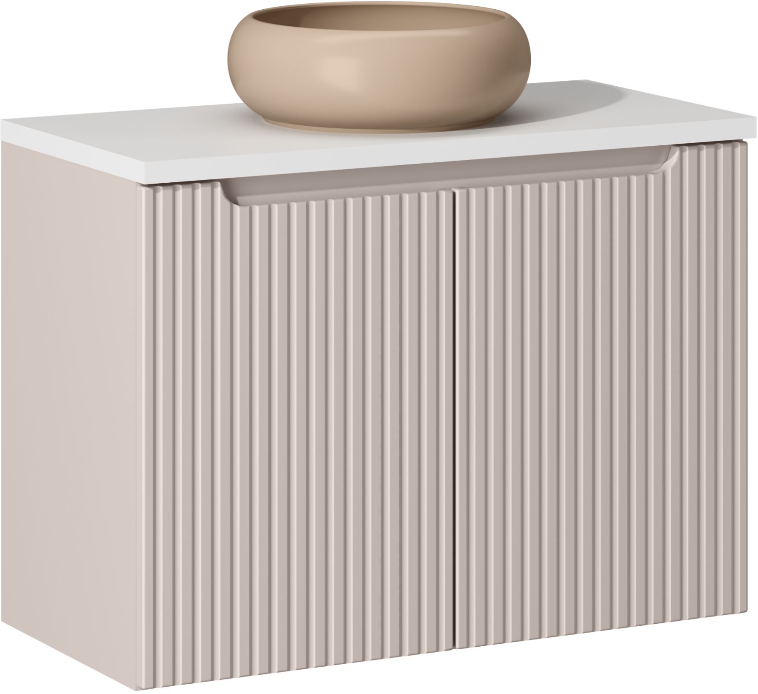 Set Kabinett Comad Nova Cashmere NOVA CASHMERE 82-80-2D, Waschbecken Comad Wiki UN-WIKI-MC, NOVA WHITE 89-80