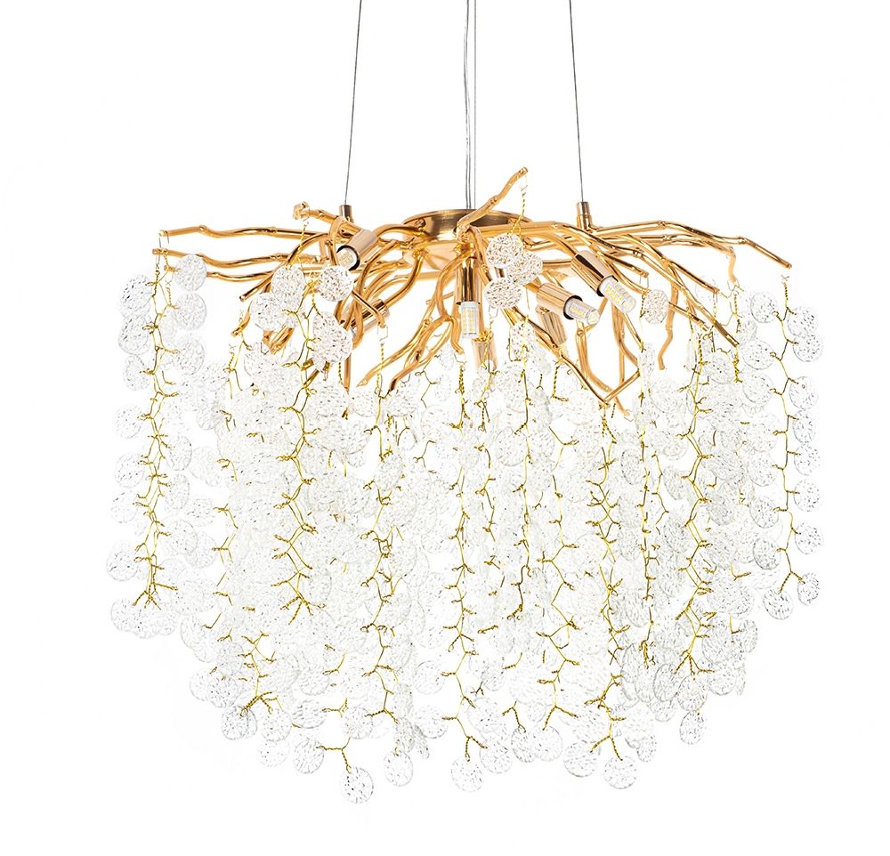 Moosee Riviera Pendelleuchte x20 W gold 5900168832947