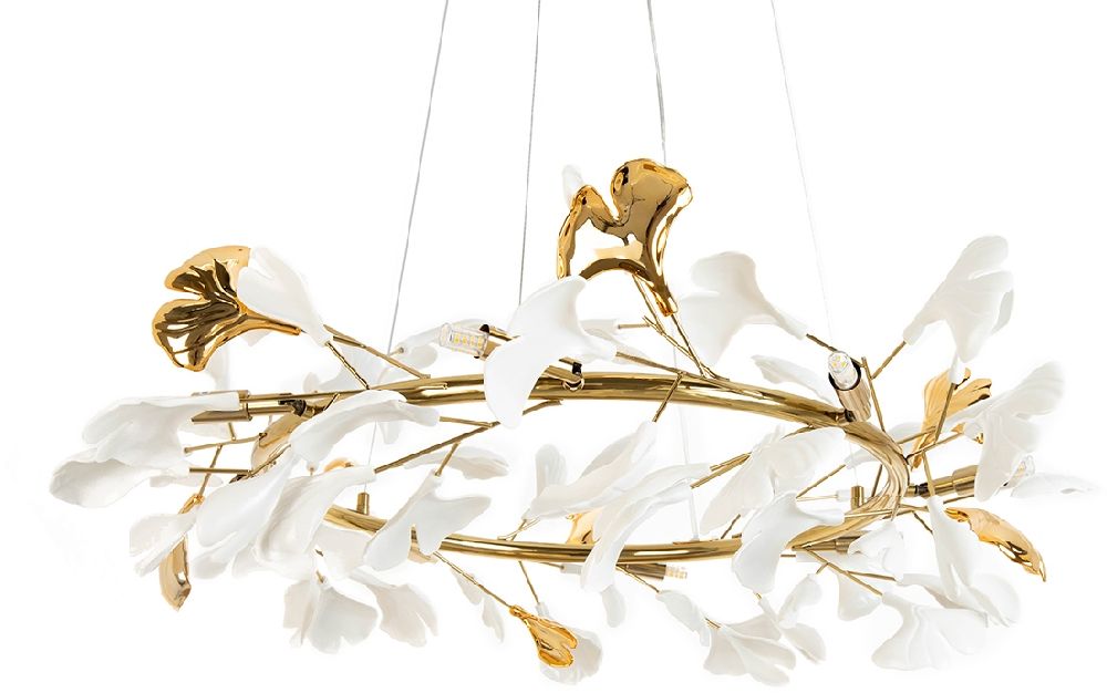 Moosee Flora Pendelleuchte x40 W gold MSE1501100448