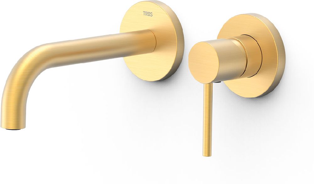 Tres Exclusive Waschtischarmatur Unterputz gold 26230021OM