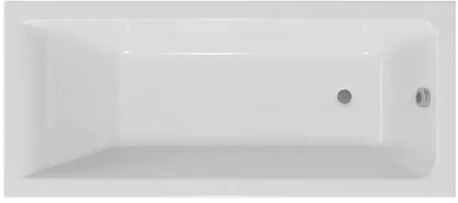 Excellent Savia Rechteckige Badewanne 160x70 cm weiß WANL.SAV16WH