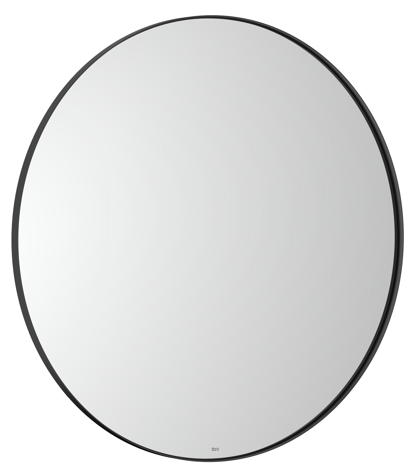 Roca Luna Spiegel 80x80 cm rund schwarz A812418000