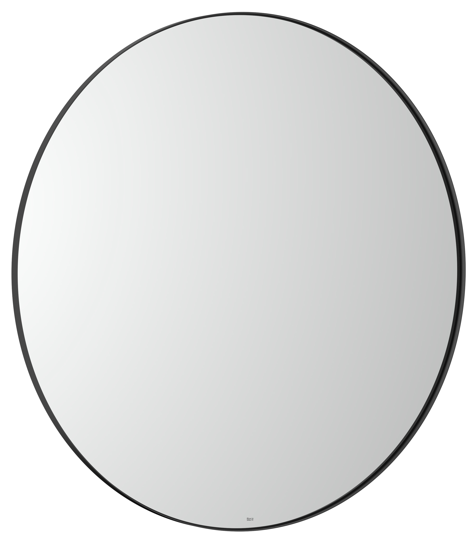 Roca Luna Spiegel 100x100 cm rund schwarz A812419000