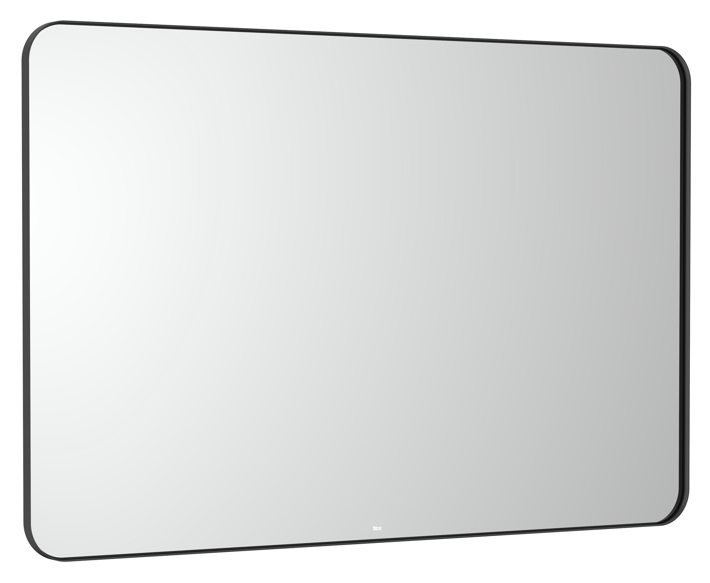 Roca Luna Spiegel 120x80 cm rechteckig mit Beleuchtung schwarz A812424000